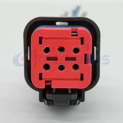 Waterproof Wire Connector Cable Harness Automotive Enclosure Connector for Buick Ford 6-pin Female 776433-1 - image 6